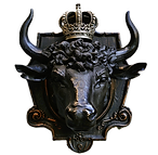 Der Stier. Wappentier Mecklenburgs.