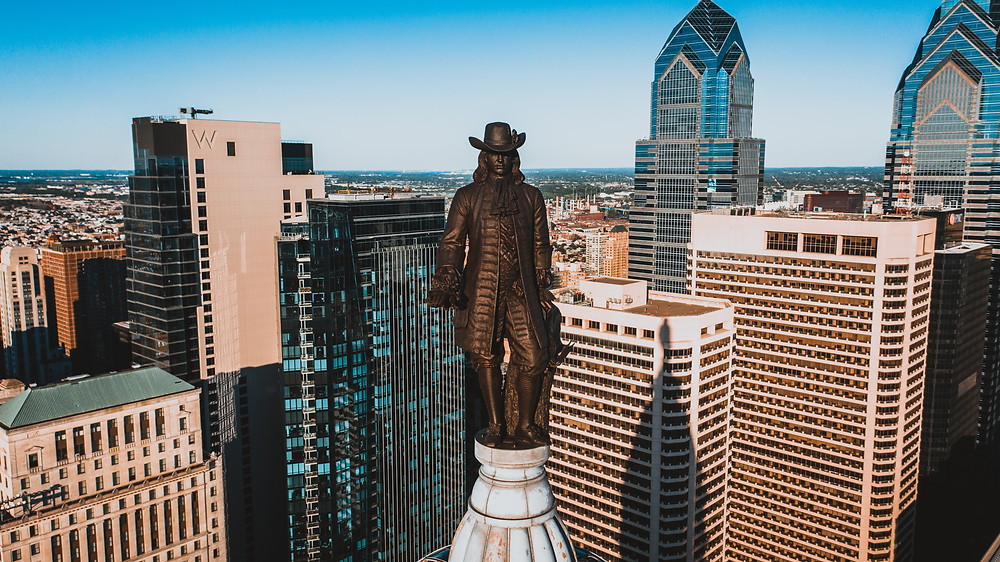 stock photo Philly skyline