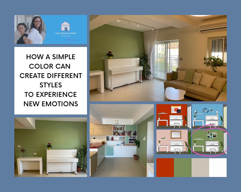 Simplistic Color Designs HOW A SIMPLE COLOR CAN CREATE DIFFERENT STYLES