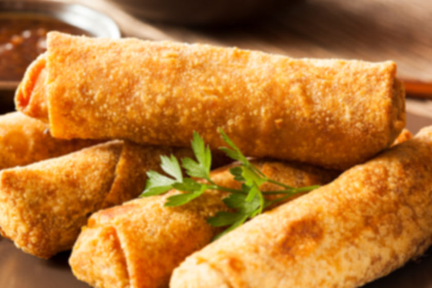 Case of Colossal Crab Cake Eggrolls (9)