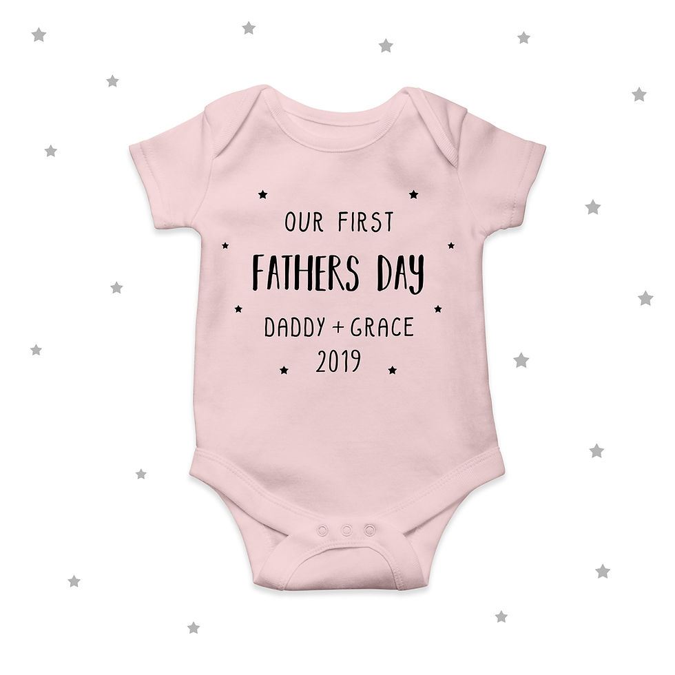 Thumbnail: First Fathers Day Baby Grow