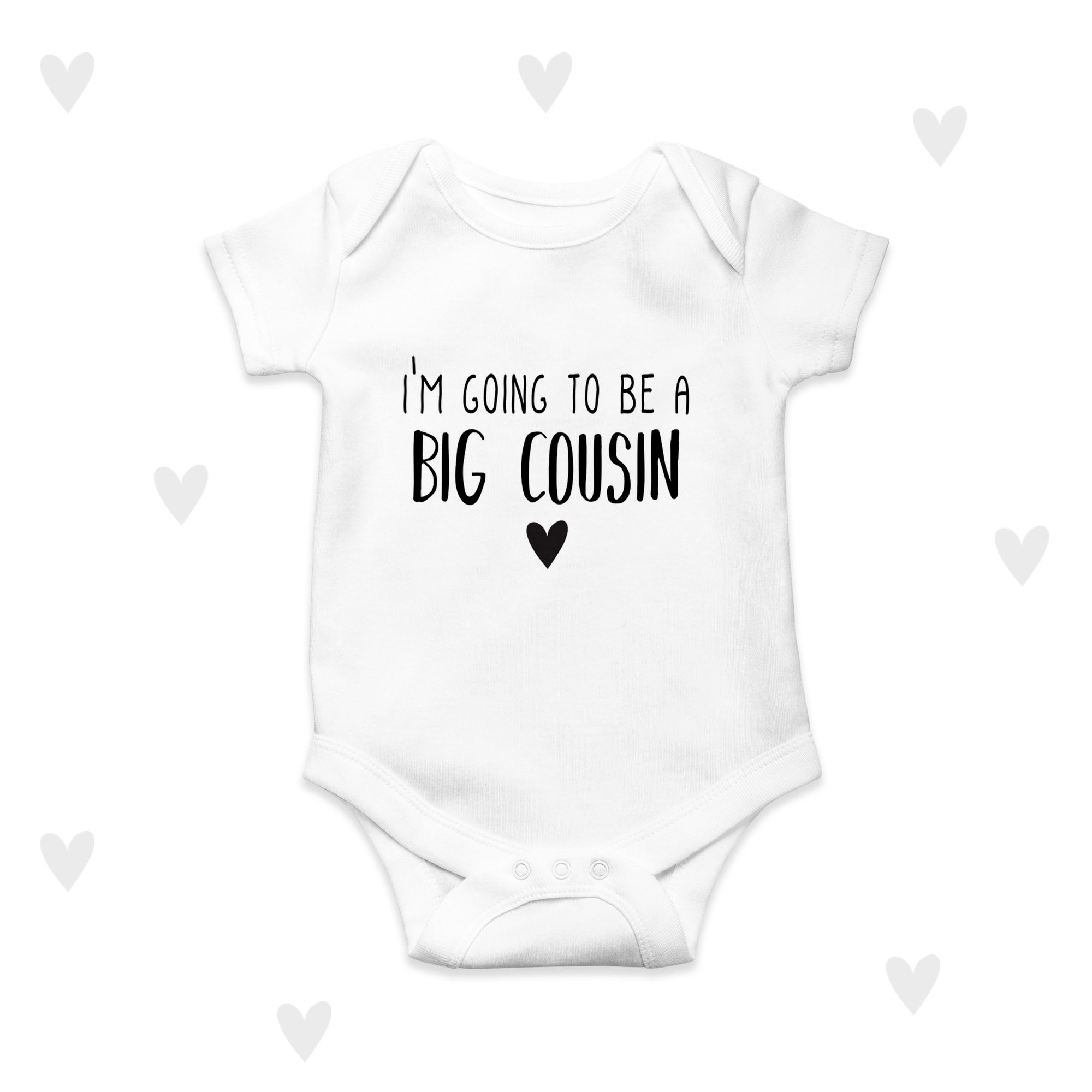 Big Cousin Baby Announcement Onesie