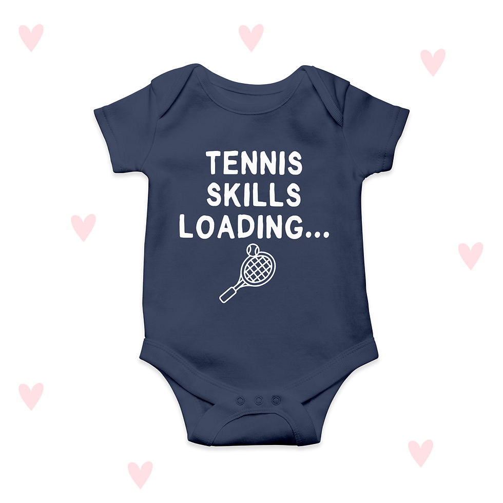 Thumbnail: Tennis Skills Loading Baby Grow