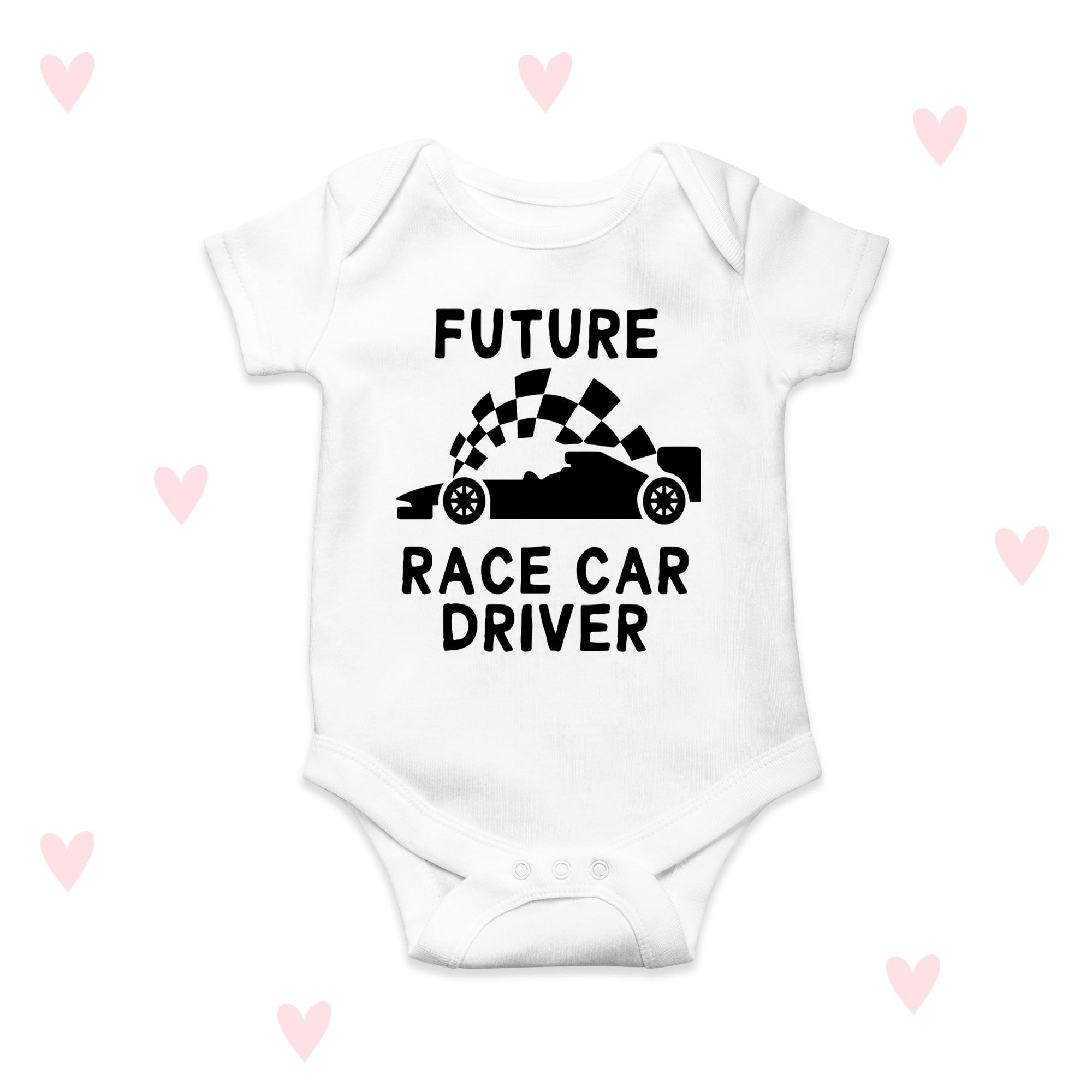 Future Race Car Driver Baby Grow
