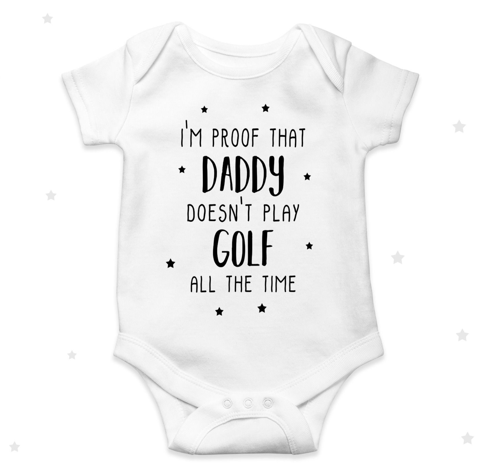Golf Babygrow Daddy Baby