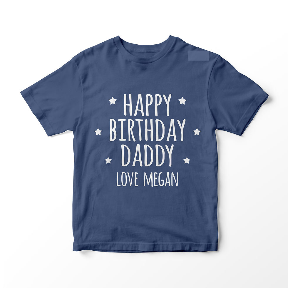 Happy Birthday Daddy T-shirt