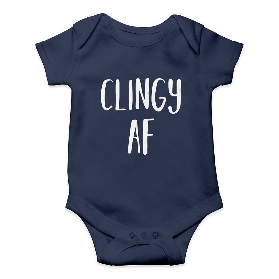 Thumbnail: Clingy AF Funny baby grow