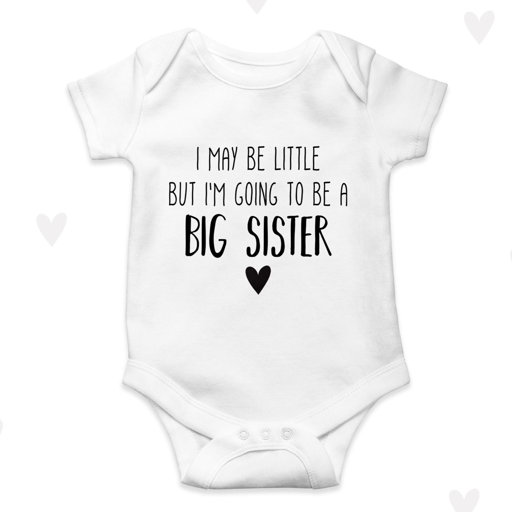 Big Sister Announcement Babygrow