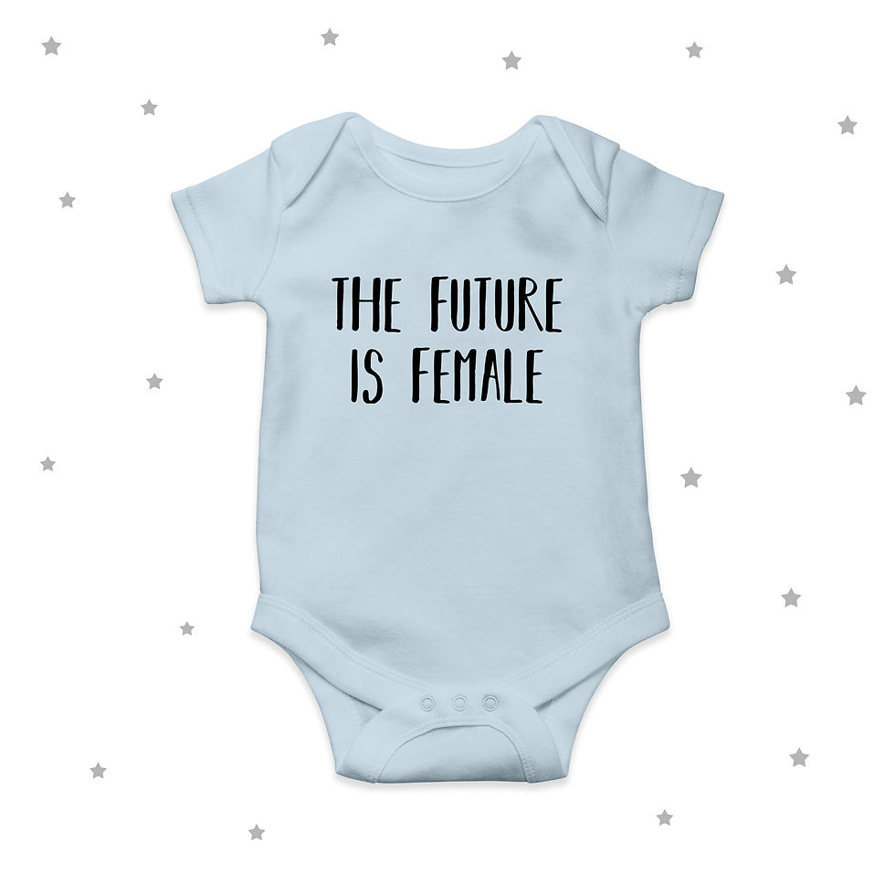 Thumbnail: The future is female Babygrow Feminist