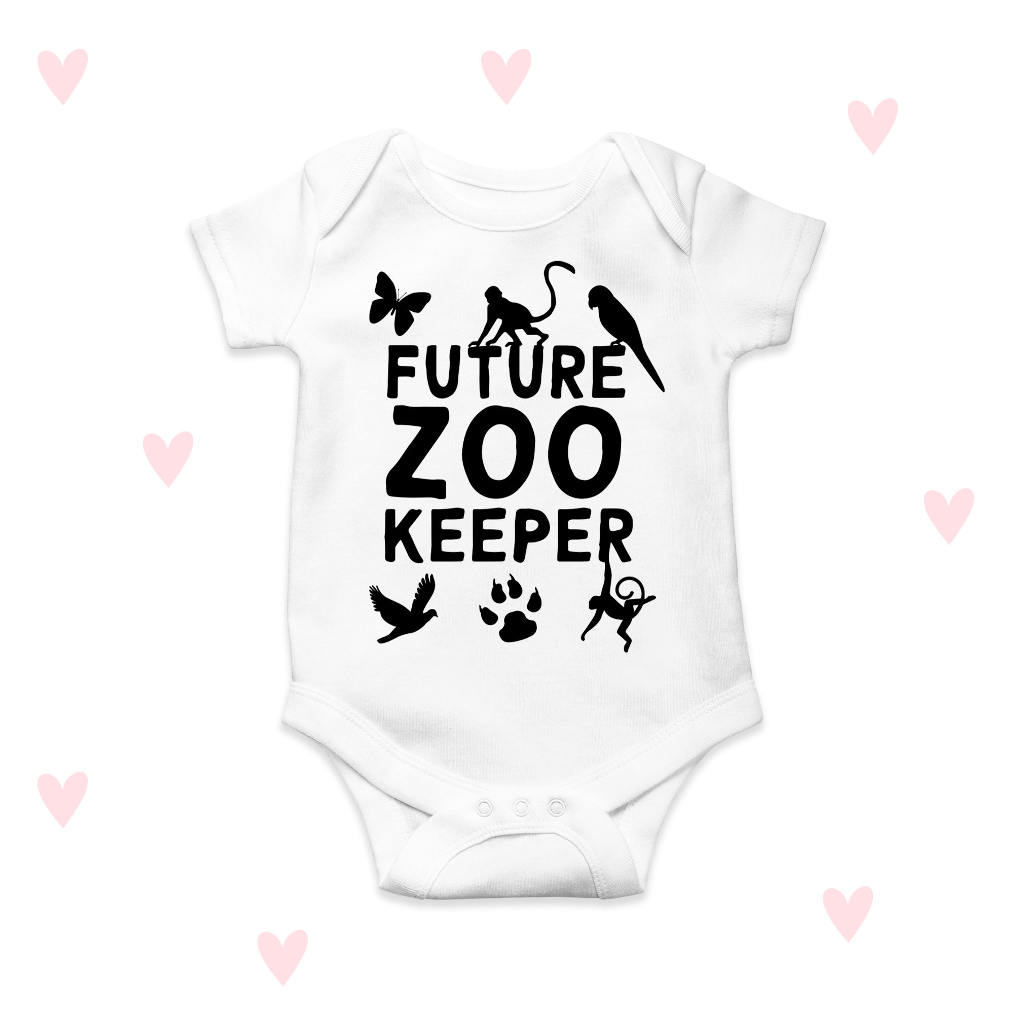 Zoo Keeper Baby Grow