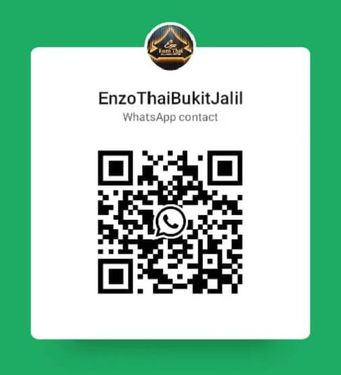 Enzo Thai Wellness Centre WhatsApp QR - Bukit Jalil