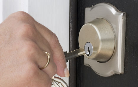 Key Unlocking Door