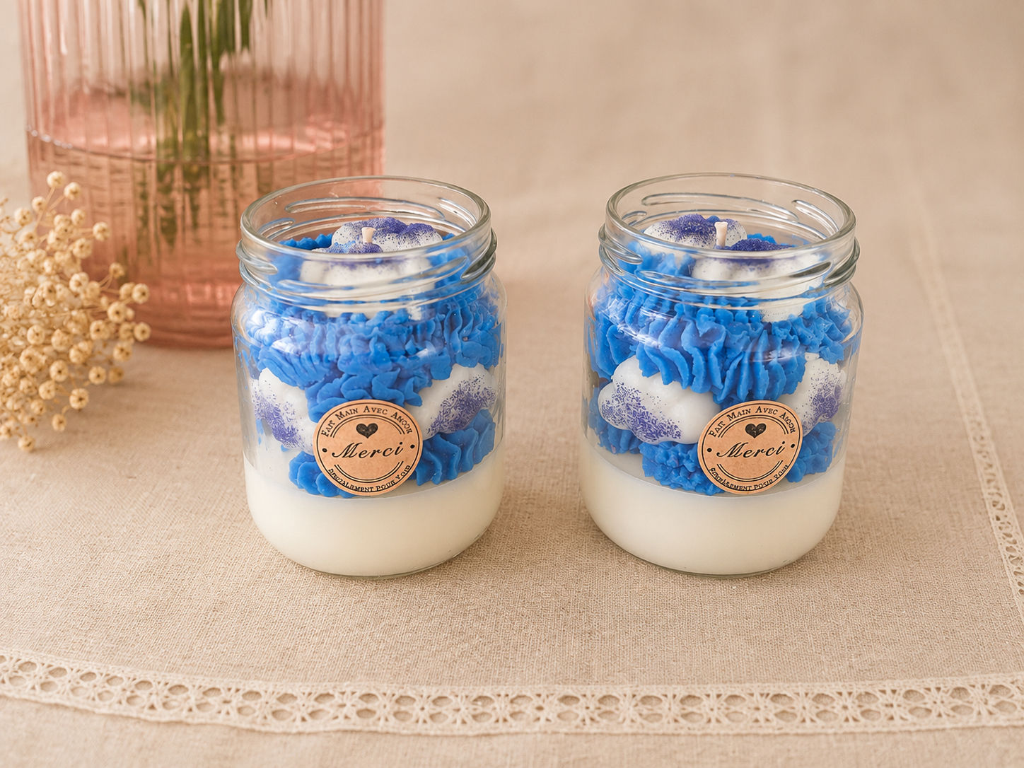 💙 Bougie Chantilly “Grand Frais” 💙