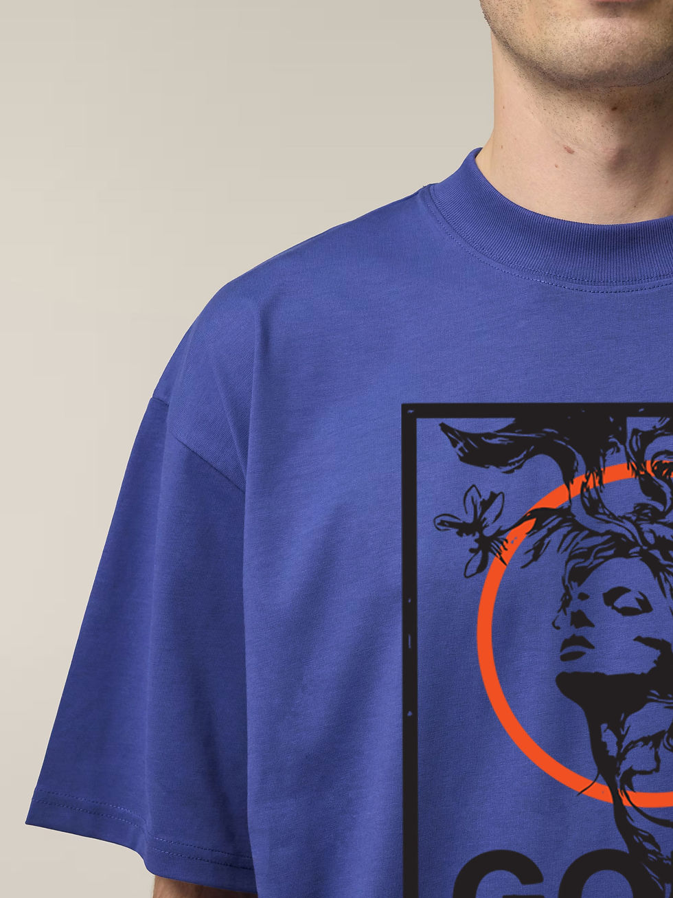 Миниатюра: Premium Мъжка тениска GORA ULTRAVIOLET SPIRIT Oversized