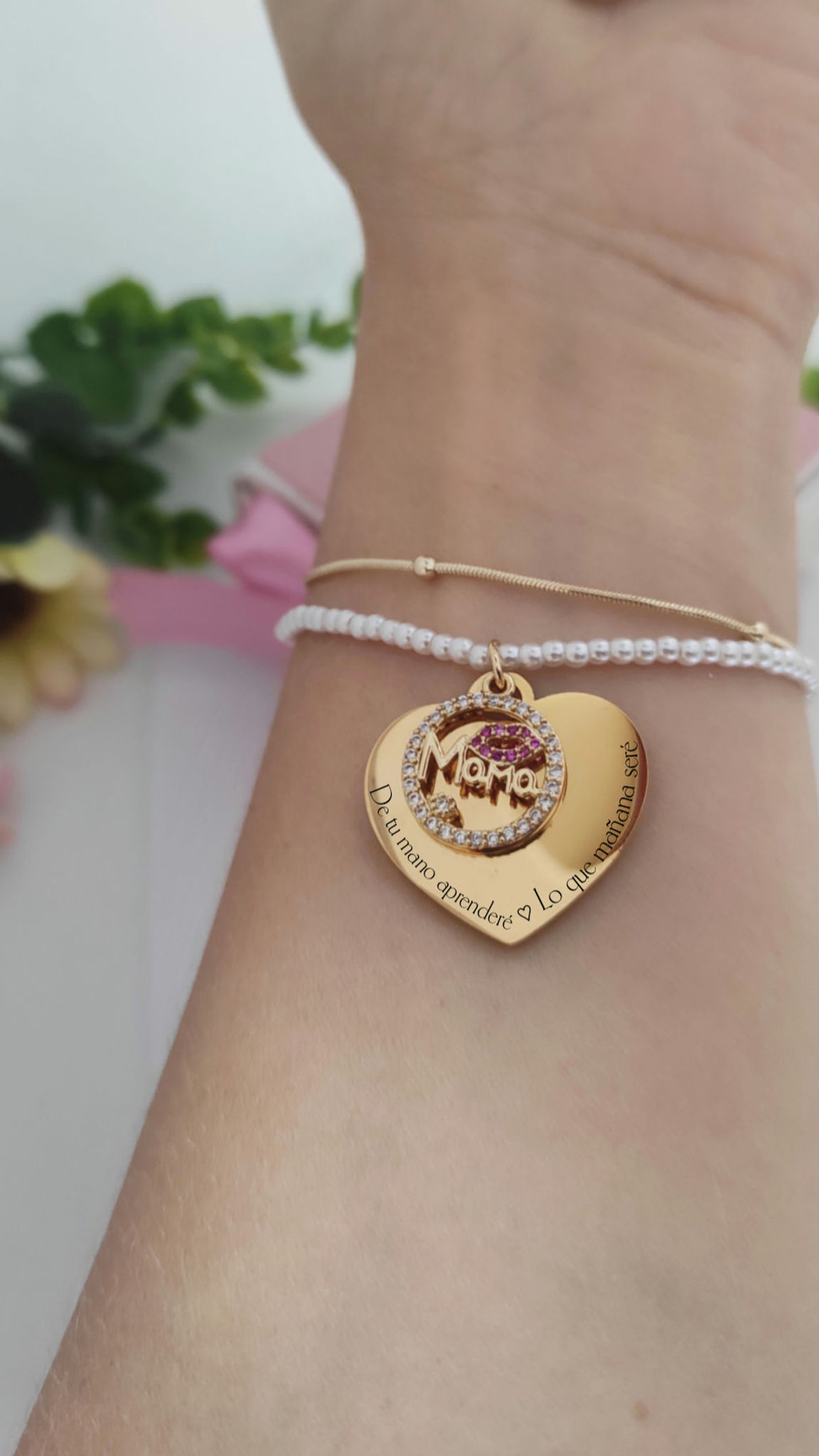 Pulsera doble Mamá 