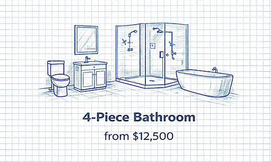 4-Piece Bathroom Renovation Ottawa