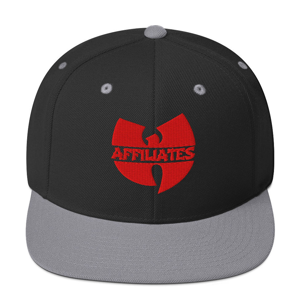 WU-Affiliates Classic Snapback Red Logo (Colors Available)