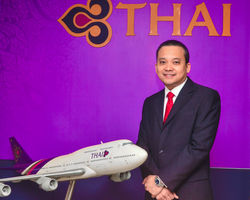 SERN CHUPICULCHAI, GEN MANAGER THAI AIRWAYS