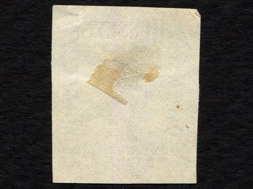 Hussey's Special Message Post 87L56 US Local Post Stamp