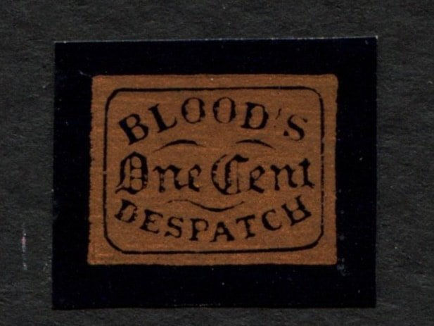 Blood's One Cent Despatch 15L13