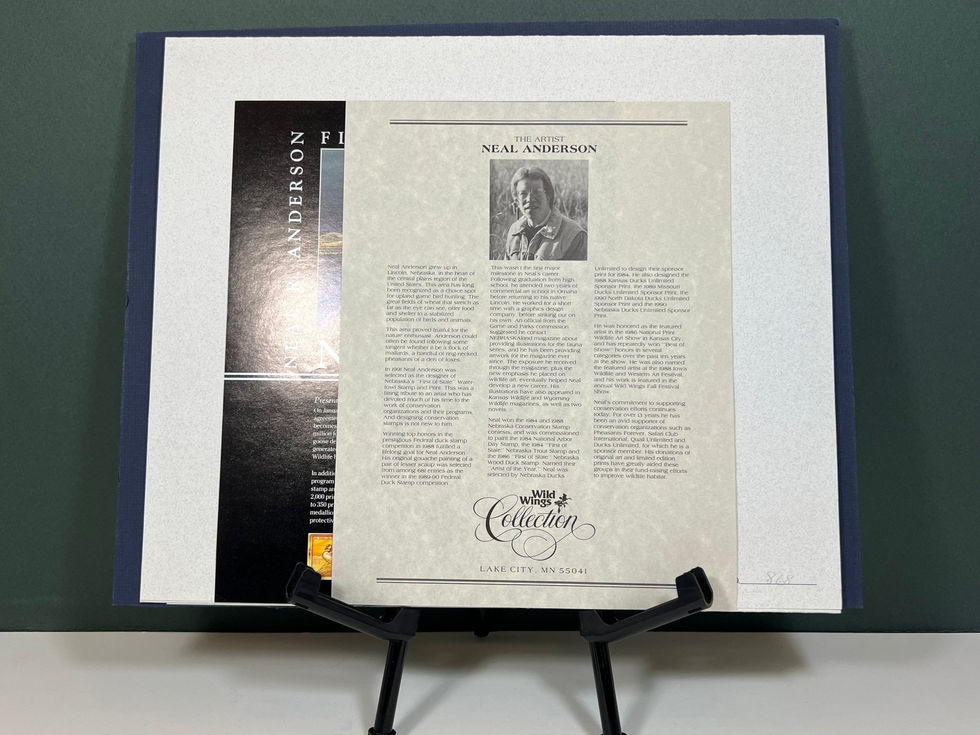 Nebraska 1991 Canada Geese by Neal Anderson 868/12000