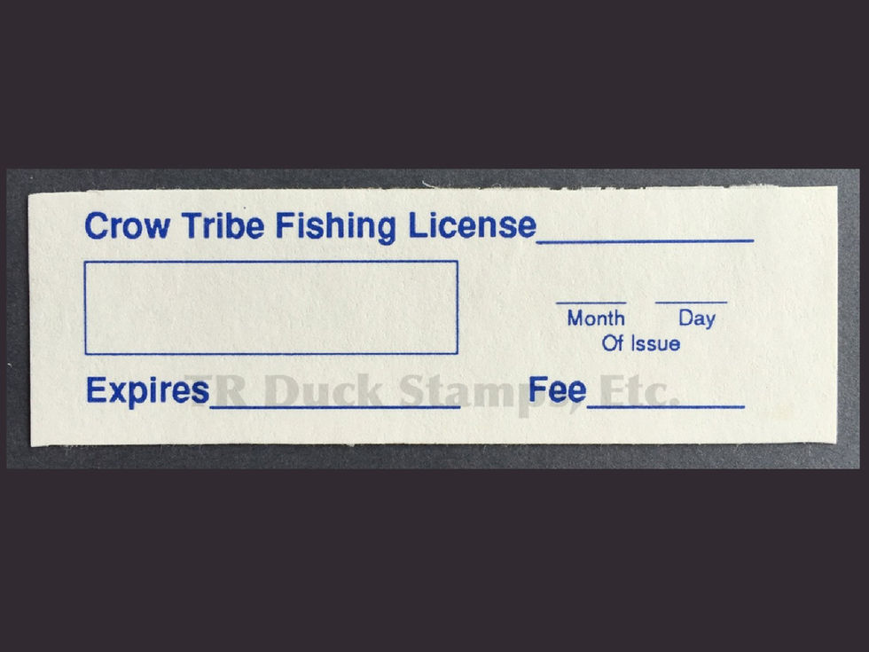 CW7v Crow Tribe 1994 Fishing (no number)