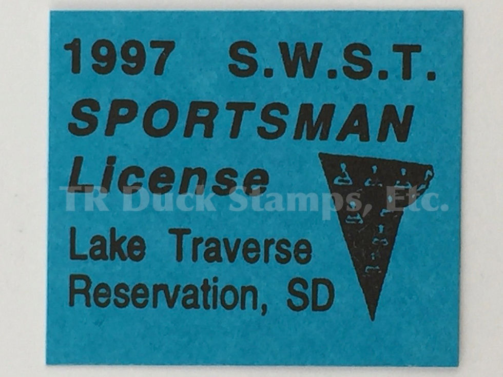 LT72 Lake Traverse SWST 1997 Sportsman Stamp