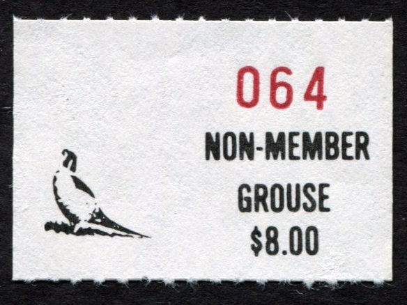 PR20 Pine Ridge 1988-92 Grouse Non-Member