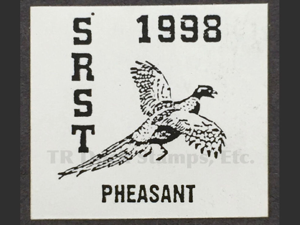 SR69B Standing Rock 1998 Pheasant Stamp