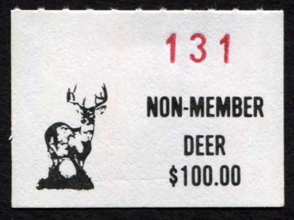 PR26B Pine Ridge 1988-92 Deer Non-Member