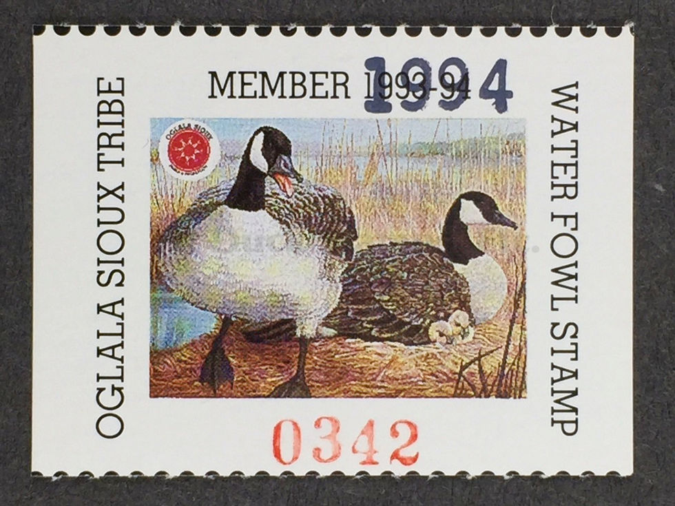 PR49 Pine Ridge 1994 Waterfowl, Member (Overprint)