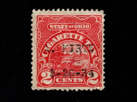 cigarette tax ohio Ohio Cigarette Tax 2 cents - Tobacco Tax Stamp cigarette tax ohio Ohio Cigarette Tax 2 cents - Tobacco Tax Stamp