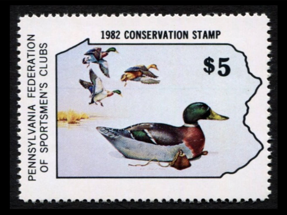 Pennsylvania 1982 Federation of Sportsmen's Clubs