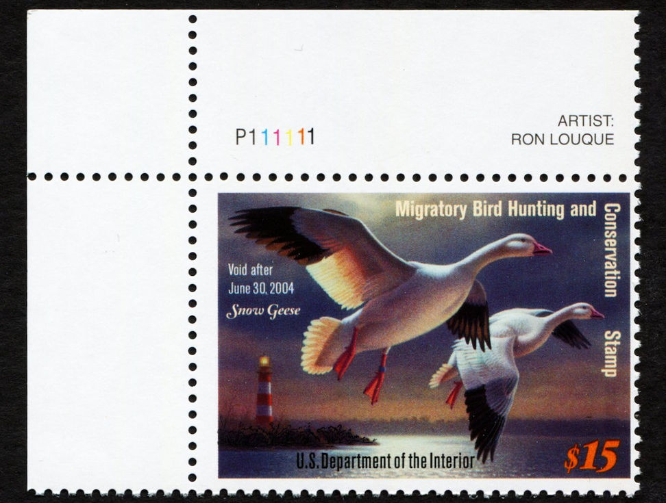RW70 2003-04 Snow Geese, Mint F P/S Duck Stamp
