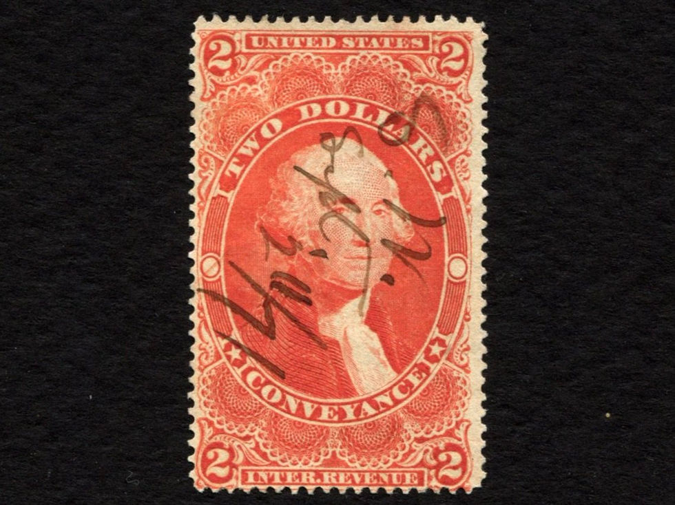 R81c Conveyance $2 Revenue Tax Stamp