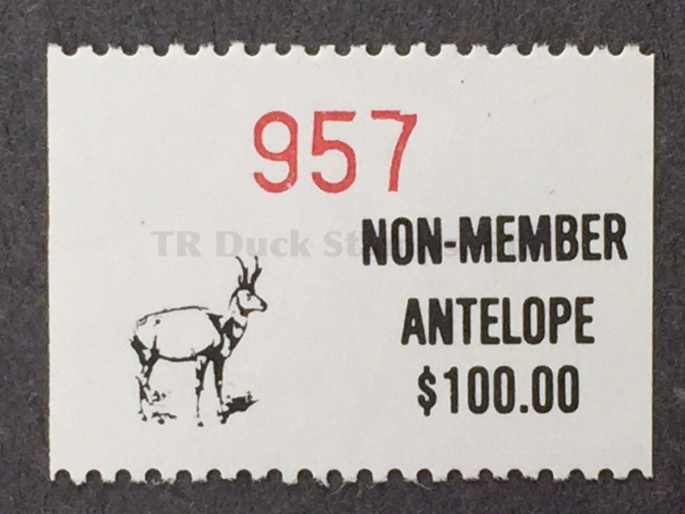 PR45A Pine Ridge 1988-92 Antelope 100.00, Non-Member