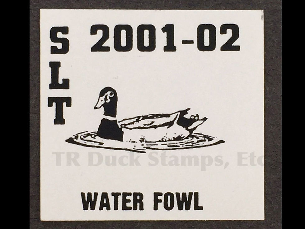 SL43 Spirit Lake Tribe 2001-02 Waterfowl Stamp