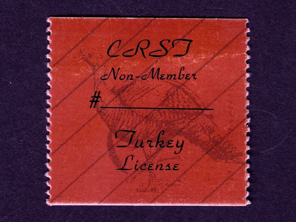 CR22 Cheyenne River CRST Turkey, Non-Member