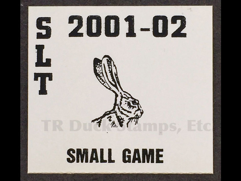 SL42 Spirit Lake Tribe 2001-02 Small Game Stamp