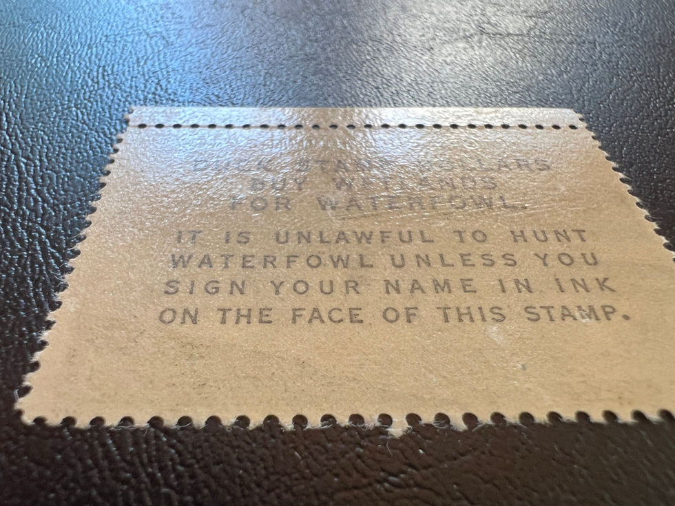 RW31 1964-65 Nene Goose "Hidden Signature" Duck Stamp