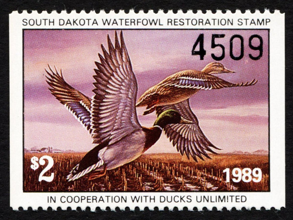 South Dakota 1989 SD7 Mallards