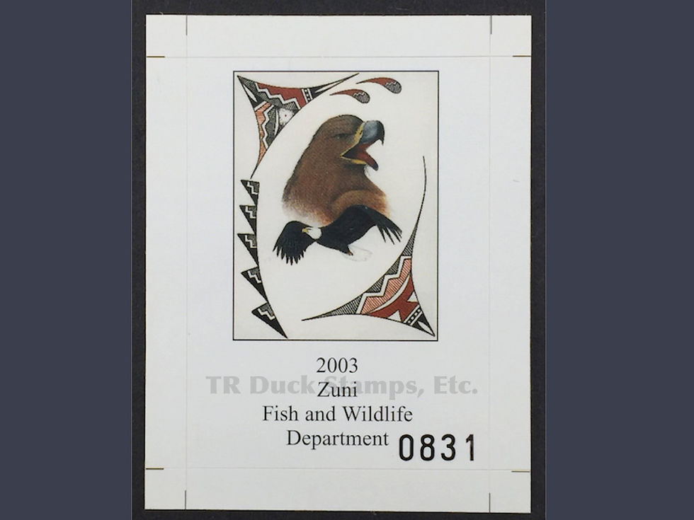 ZU9 Zuni 2003 Habitat Conservation Stamp
