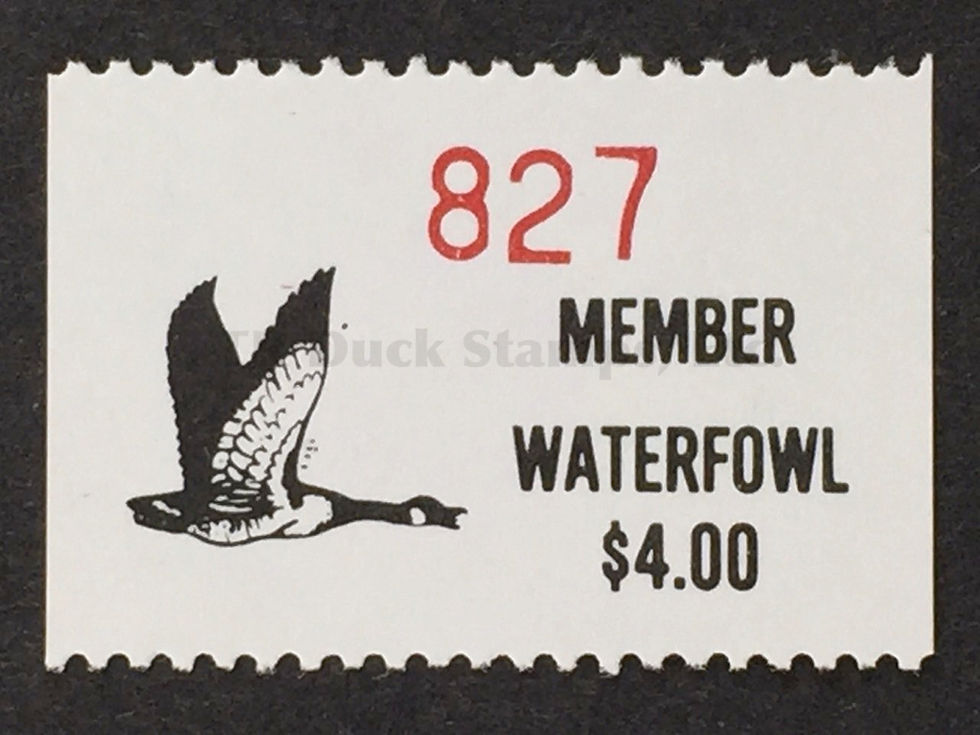 PR30A Pine Ridge 1988-92 Waterfowl 4.00, Member