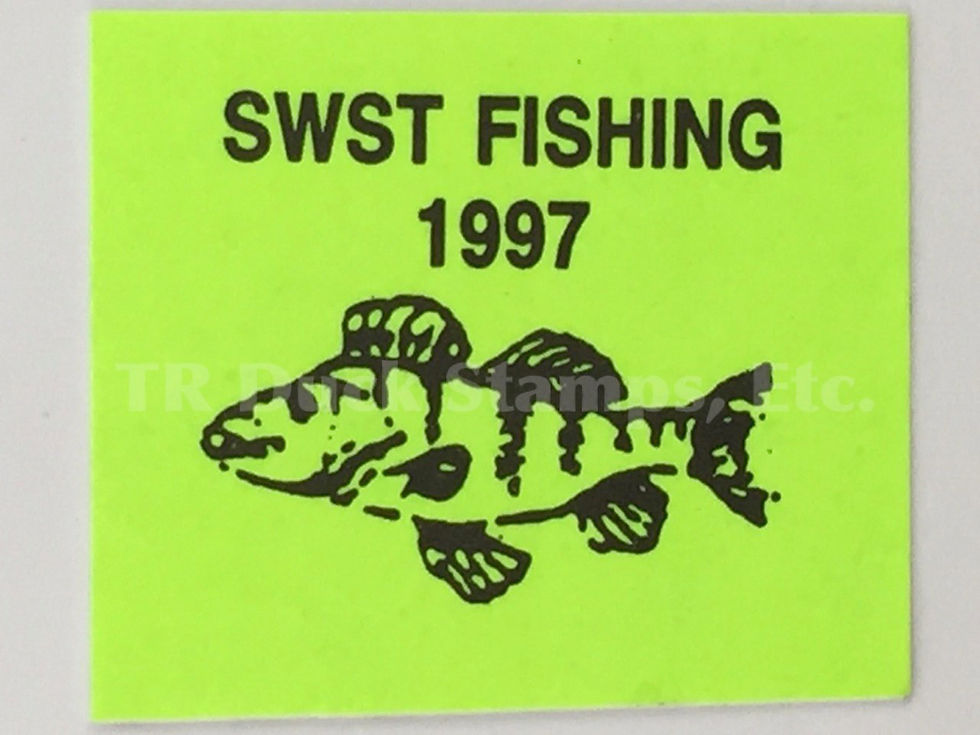 LT69 Lake Traverse SWST 1997 Fishing Stamp
