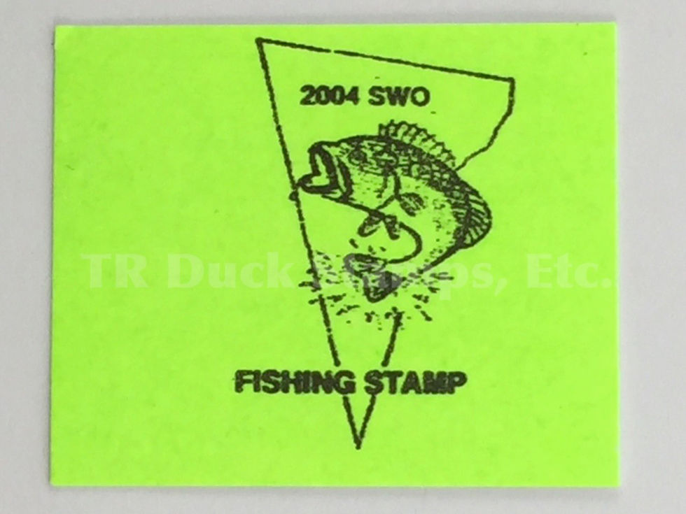 LT112 Lake Traverse SW Oyate 2004 Fishing Stamp