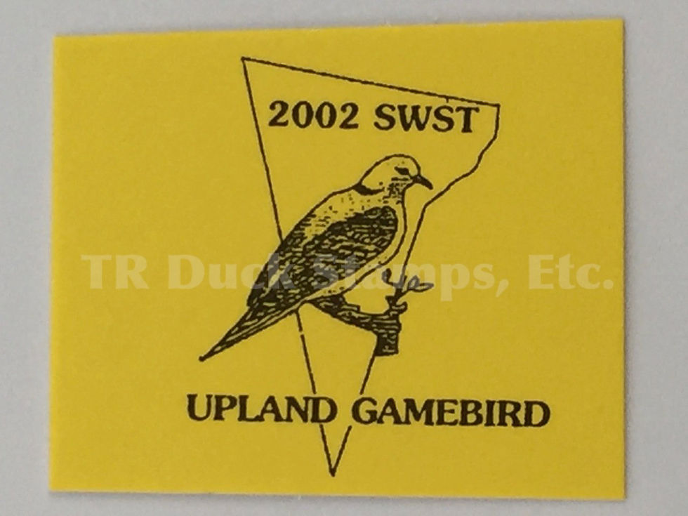 LT104 Lake Traverse SWST 2002 Upland Game Stamp