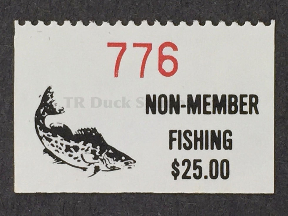 PR42A Pine Ridge 1988-92 Fishing 25.00, Non-Member