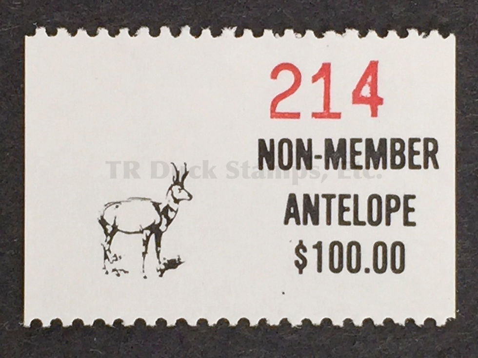 PR45 Pine Ridge 1988-92 Antelope 100.00, Non-Member