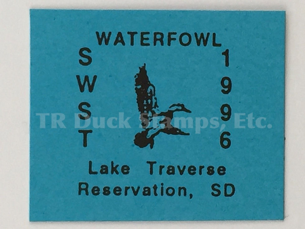 LT68 Lake Traverse SWST 1996 Waterfowl Stamp