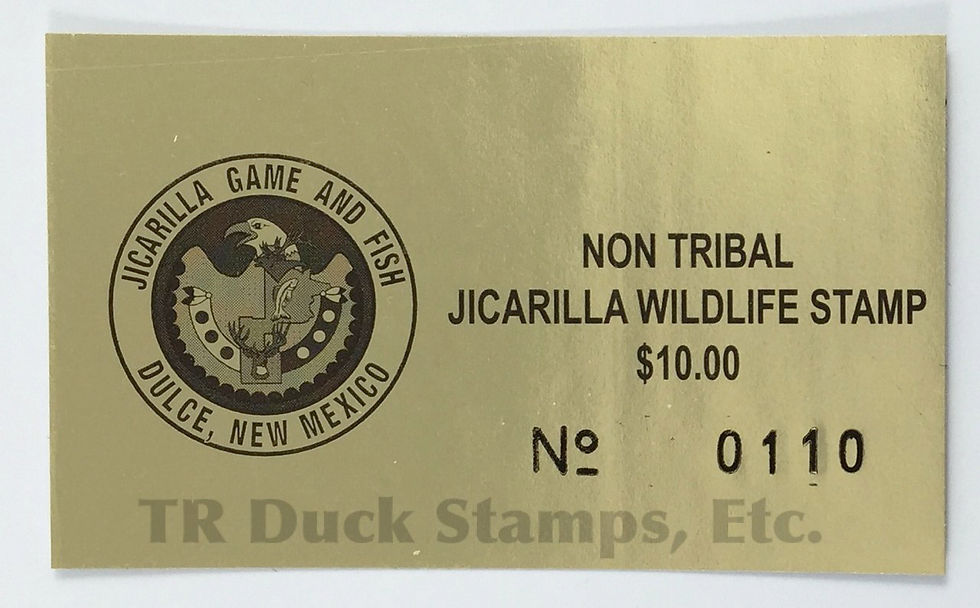 JI7 Jicarilla 2000 $10.00 Wildlife Stamp, Non-Tribal